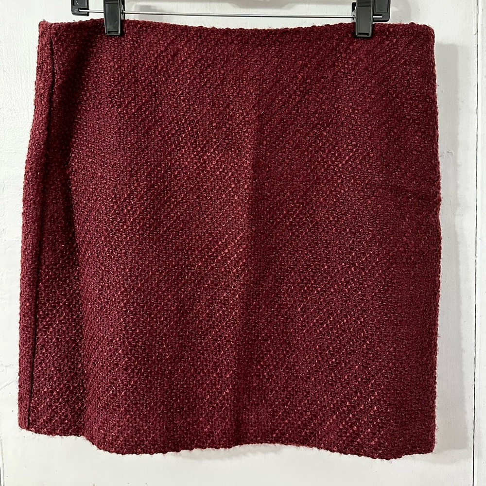 Loft tweed skirt